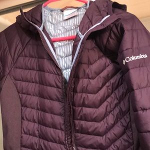 NWT COLUMBIA OYANTA TRAIL LONG HYBRID JACKET COAT